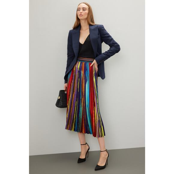 Le Superbe Painted Stripe Skirt - Picture 1 of 5